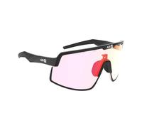 Azr Kromic Speed Rx Photochromic Sunglasses Trasparente Hydrophobic Irise Red/CAT0-3 Matt Black