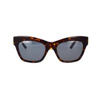 Balenciaga Donna Balenciaga BB0132S 002 Occhiali da sole Acetato Havana Verde Cat Eye Normale
