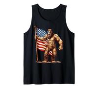 Occhiali da sole Bigfoot Bandiera Americana Patriottica 4 luglio USA Canotta