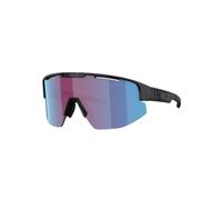 Occhiali Bliz Matrix Small nero opaco con lenti Nano Optics Nordic Light blu viola