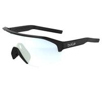 Occhiali da sole bolle lightshifter xl neri opachi