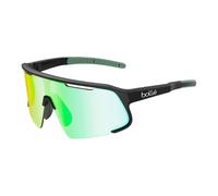 Occhiali da sole BOLLE SPEEDCHASER (Nero Opaco - Phantom Clear Green Photochromic - 1.2 mm) cat 1 a 3 M