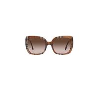 Burberry Donna Burberry BE4323 CAROLL 400513 Occhiali da sole Acetato Marrone Marrone Squadrata Normale Sfumato