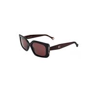 Carolina Herrera Her 0182/s Occhiali Da Sole Donna Rosso Geometrico Rosso 53mm