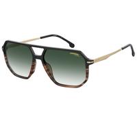 Occhiali Da Sole CARRERA 324/S WR7 Nero Havana Verde Ombreggiato Cal. 59