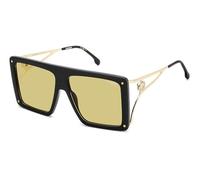 Carrera Donna CA UNICA/SE 71C/HW Occhiali da sole Acetato Nero Giallo Squadrata Normale