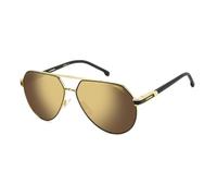 Carrera Uomo CARRERA 1067/S I46/YL Occhiali da sole Metallo Nero-opaco Marrone Pilot Antiriflesso