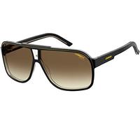 Occhiali da Sole Carrera CARRERA GRAND PRIX 2 Black/Brown Shaded 64/9/130 uomo