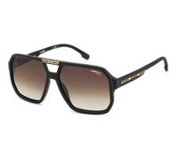 Carrera Uomo VICTORY C 01/S 003/86 Occhiali da sole Bio Poliammide Nero Marrone Squadrata Normale Sfumato
