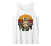 Occhiali da Sole Cat Smoking Six Seven Bruh 67 Canotta