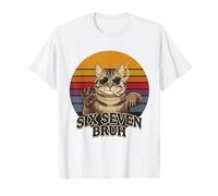 Occhiali da Sole Cat Smoking Six Seven Bruh 67 Maglietta