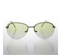 Occhiali Da Sole Chic Con Lenti Verdi Gradienti Anni '90 - Flow