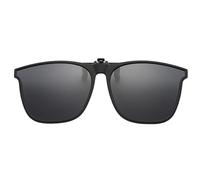 Occhiali da sole clip on - sopra i toni delle lenti, lenti di protezione UV | unisex polarizzate, montatura leggera + perfetti per occhiali da prescrizione all'aria aperta per il libero, Colore