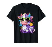 Occhiali da Sole Colorati Mucca Contadino Mucche Maglietta