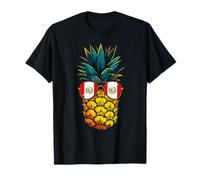 Occhiali da sole con bandiera del Perù Ananas Peruvian Pride Peruvian Roots Maglietta