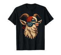 Occhiali da sole con bandiera USA 4 luglio con design patriottico Maglietta