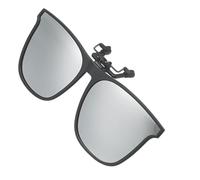 Occhiali da sole con clip - PC metallo 14,2 x 5,4 x 2,5 cm | Sovrapposizione di occhiali da sole polarizzati | con montatura leggera che si adattano alle montature per uomini e donne, uso esterno per