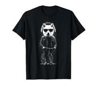 Occhiali da Sole con Grafica Bicicletta Cat Lover Maglietta