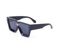 Occhiali da sole con montatura grande, moda da donna, occhiali da sole monopezzo di fascia alta, da uomo, C1, A