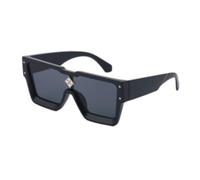 Occhiali da sole con montatura grande, moda da donna, occhiali da sole monopezzo di fascia alta, da uomo, C2, A