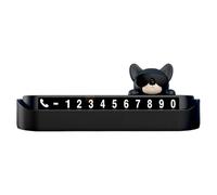 Occhiali da sole con numero di arresto per cuccioli, 4,9 x 13 x 4,4 cm, cifre luminose che si illuminano di notte, copertura girevole per la privacy, kit universale per cruscotto