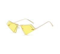 Occhiali da sole con protezione UV Cat Eye Shade per le donne occhiali vintage per le signore retrò, 2, Taglia unica