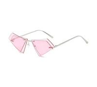 Occhiali da sole con protezione UV Cat Eye Shade per le donne occhiali vintage per le signore retrò, 4, Taglia unica