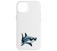 Occhiali da sole con squalo - divertenti animali dell'oceano bianco Custodia per iPhone 14 Plus