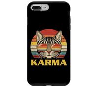 Occhiali da sole con viso di gatto Karma Funny Kitten Kitty Uomini Donne Bambini Custodia per iPhone 7 Plus/8 Plus