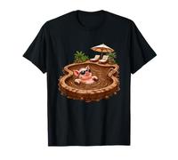 Occhiali da Sole Cool Pig Rilassante in Fango Pool Oasis Maglietta