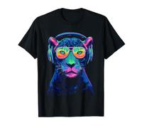 Occhiali da Sole Cute Panther Cuffia Stampa Maglietta