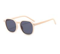 Occhiali Da Sole Da Donna Con Montatura Quadrata Grande, Occhiali Da Sole Da Spiaggia For Uomo E For Le Vacanze All'aperto(Beige)