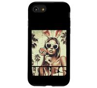 Occhiali da sole da donna con orecchie da coniglio, stile vintage, per donne e ragazze Custodia per iPhone SE (2020) / 7/8