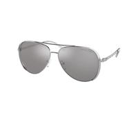 Occhiali Da Sole Da Donna MICHAEL KORS MK1101B 11536G Argento Specchio 60 Mm