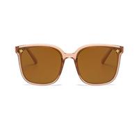 Occhiali da sole da donna, stile classico, retrò, da donna, con montatura vintage alla moda, con protezione UV, per guida, pesca, spiaggia, festival e attività all'aperto, Tè Al Carone Fette di Tè, Se