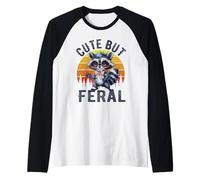 Occhiali da sole da sole simpatici ma selvatici da sole Maglia con Maniche Raglan