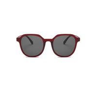 Occhiali Da Sole Da Uomo Con Montatura Piccola, For Esterni, For Lo Shopping, For I Pendolari, For Le Donne(Red)