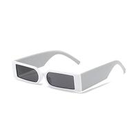 Occhiali Da Sole Da Uomo Con Montatura Piccola, For La Guida All'aperto, For Donne, Con Decorazioni Da Sole.(White)