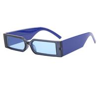 Occhiali Da Sole Da Uomo Con Montatura Piccola, Occhiali Da Sole Da Donna For La Guida, For Le Vacanze All'aperto(Blue)