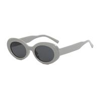 Occhiali Da Sole Da Uomo, Da Esterno, For Le Vacanze, For Lo Shopping, For I Pendolari, For La Spiaggia, For Le Donne, Con Montatura Piccola.(Gray)