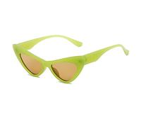 Occhiali da sole da uomo e da donna con montatura piccola Cat Eye per guida (colore: H, taglia: M) 2026, J, Taglia unica