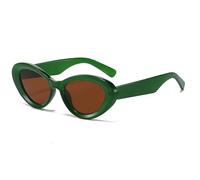Occhiali Da Sole Da Uomo E Da Donna Con Montatura Piccola, For Le Vacanze, La Spiaggia E Lo Shopping.(Green)