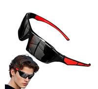 Occhiali da sole da uomo, protezione completa, occhiali polarizzati | Comode tonalità alla moda, occhiali da pesca per sport all'aria aperta per guida, corsa, ciclismo