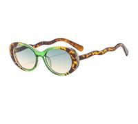 Occhiali Da Sole Da Vacanza Con Montatura Piccola Da Uomo E Da Donna, For Esterni, For La Guida E I Pendolari(Green)