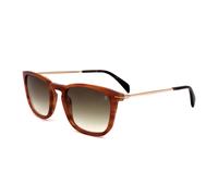 Occhiali da Sole David Beckham DB 1034/S HQZ BROWN HORN GOLD 53/21/150 Uomo