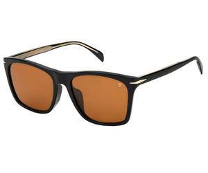 Occhiali da Sole David Beckham DB 1054/F/S BLACK/BROWN 57/18/145 uomo