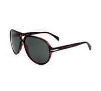 Occhiali da Sole David Beckham DB 1091/S EX4 BROWN HORN 60/14/140 Uomo