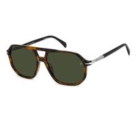 Occhiali da Sole David Beckham DB 1172/S Brown horn ruthenium 59/16/145 Uomo