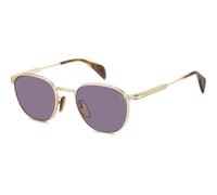 Occhiali da Sole David Beckham DB 1228/S Gold brown horn 51/21/145 Uomo