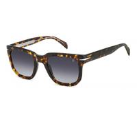 DAVID BECKHAM Uomo DB 7118/S 086/9O Occhiali da sole Acetato Havana Grigio Squadrata Sfumato